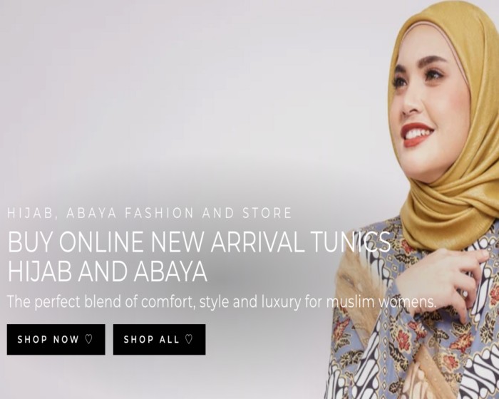 Buy Online Hijab Abaya Muslim Womens